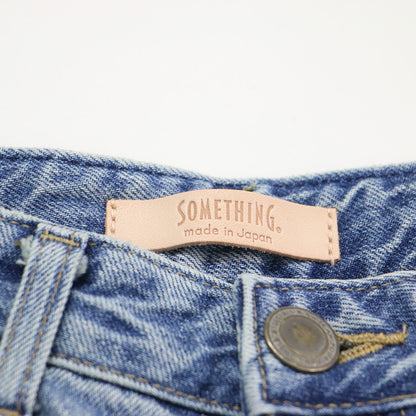 ヴィンテージ ワイド デニムパンツ / ジーンズ ハイウエスト コットン