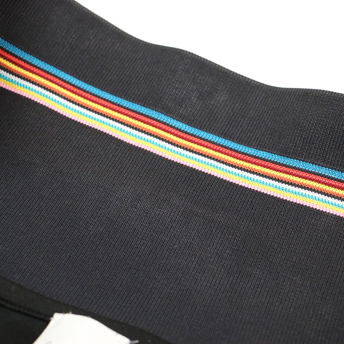 シグネチャー ジャージー カットソー / プルオーバー 長袖 スキッパーカラー ワイド スリット ポロ ストレッチ