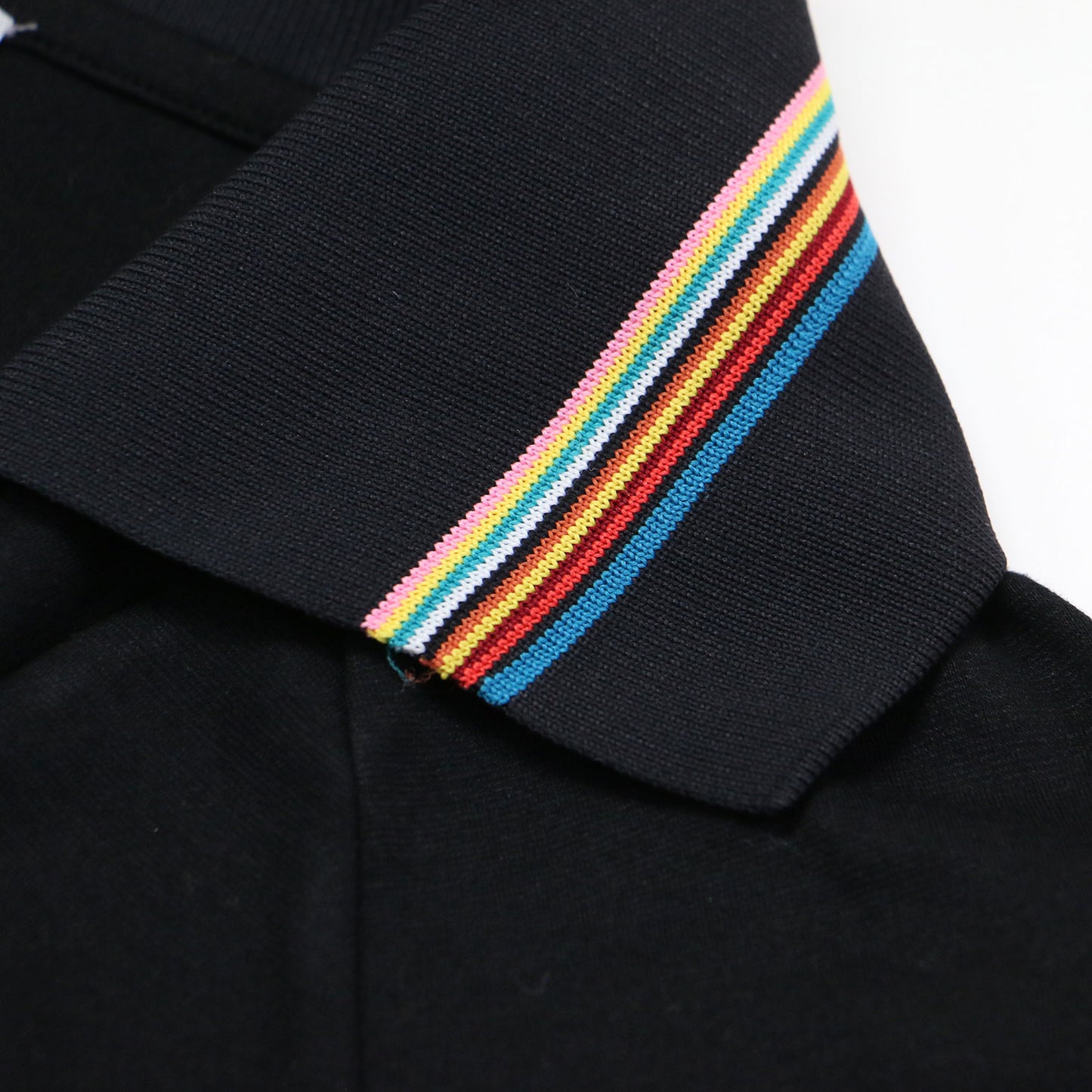 シグネチャー ジャージー カットソー / プルオーバー 長袖 スキッパーカラー ワイド スリット ポロ ストレッチ