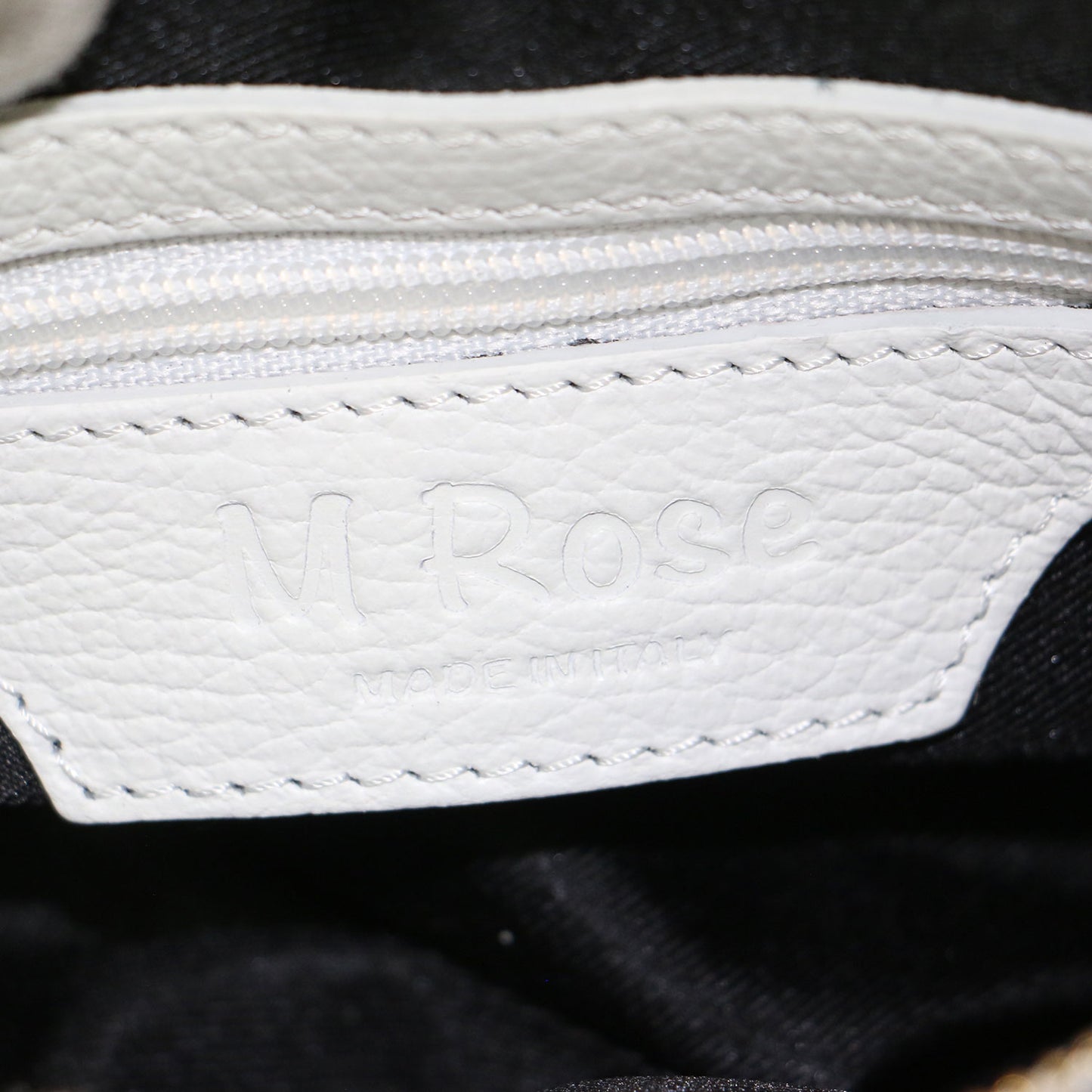 ミニトートバッグ / Bianco ショルダーバッグ 2WAY クロスボディ ダブルジップ レザー