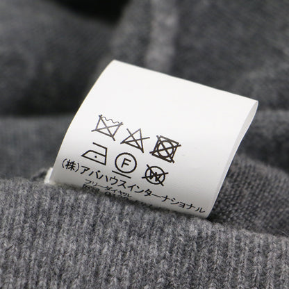 23秋冬 ニット パンツ / ストレート ワイド フレア ウエストゴム スリット ウール