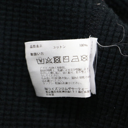 クルーネック サーマル カットソー / プルオーバー 長袖 ワッフル