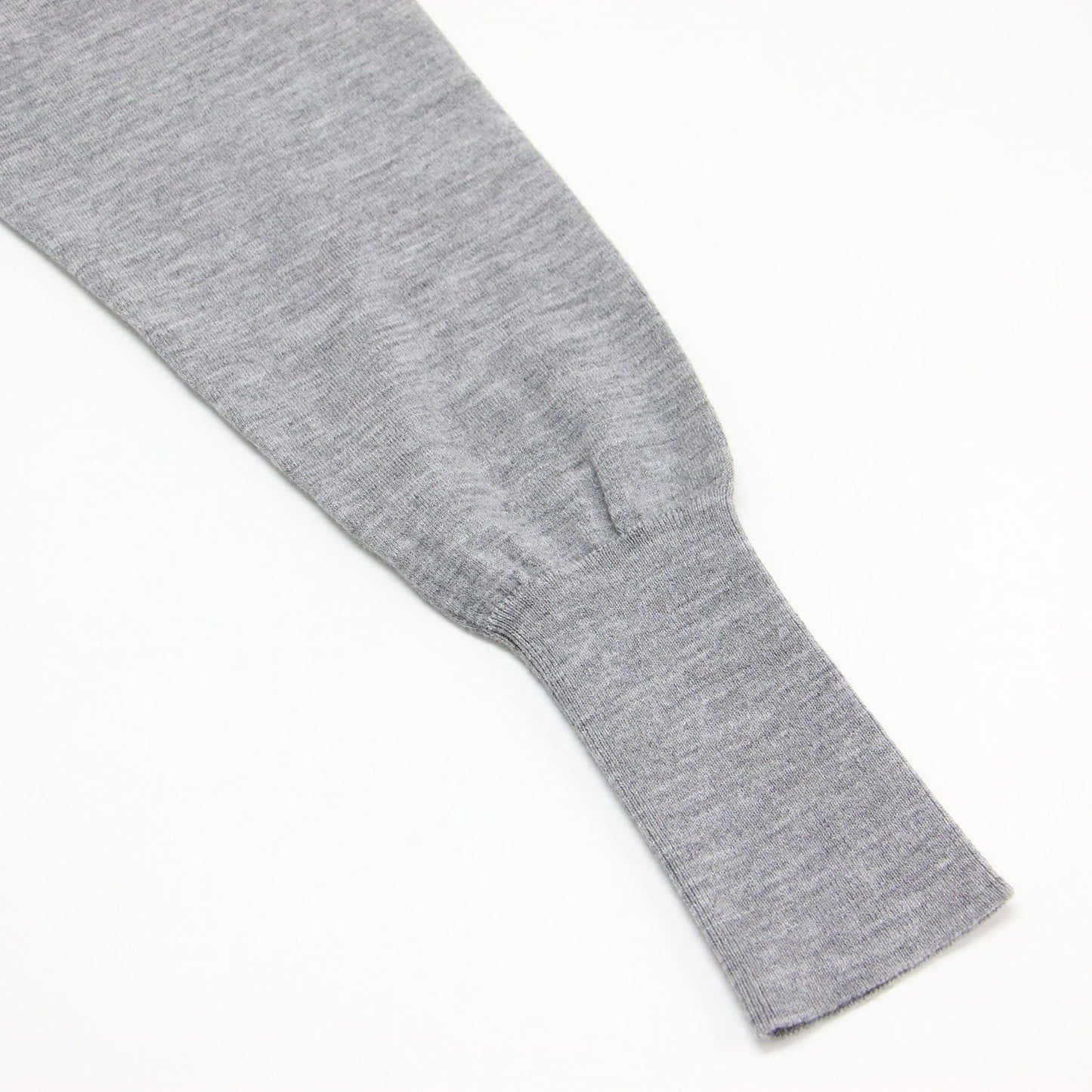 20秋冬 サイドスリットニット / DEUXIEME CLASSE クルーネック 長袖 ストレッチ ウール