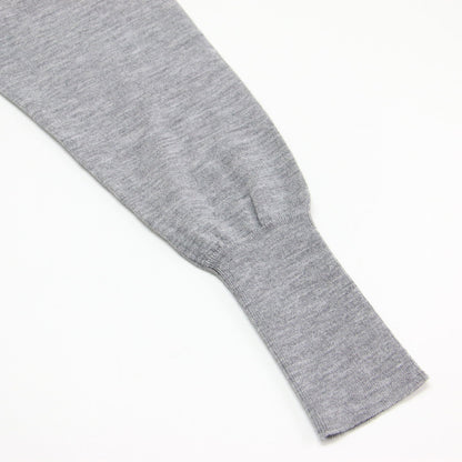 20秋冬 サイドスリットニット / DEUXIEME CLASSE クルーネック 長袖 ストレッチ ウール