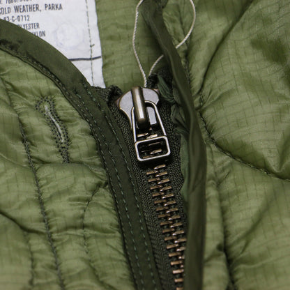 21春夏 キルティングジャケット / BONUM Remake quilting jacket ノーカラー 長袖 ミディ丈 リメイク オーバーシルエット ダブルファスナー