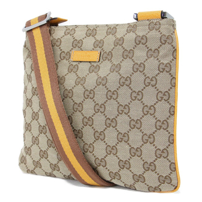 GGキャンバス ロゴ ショルダーバッグ / メッセンジャーバッグ 肩掛け クロスボディ