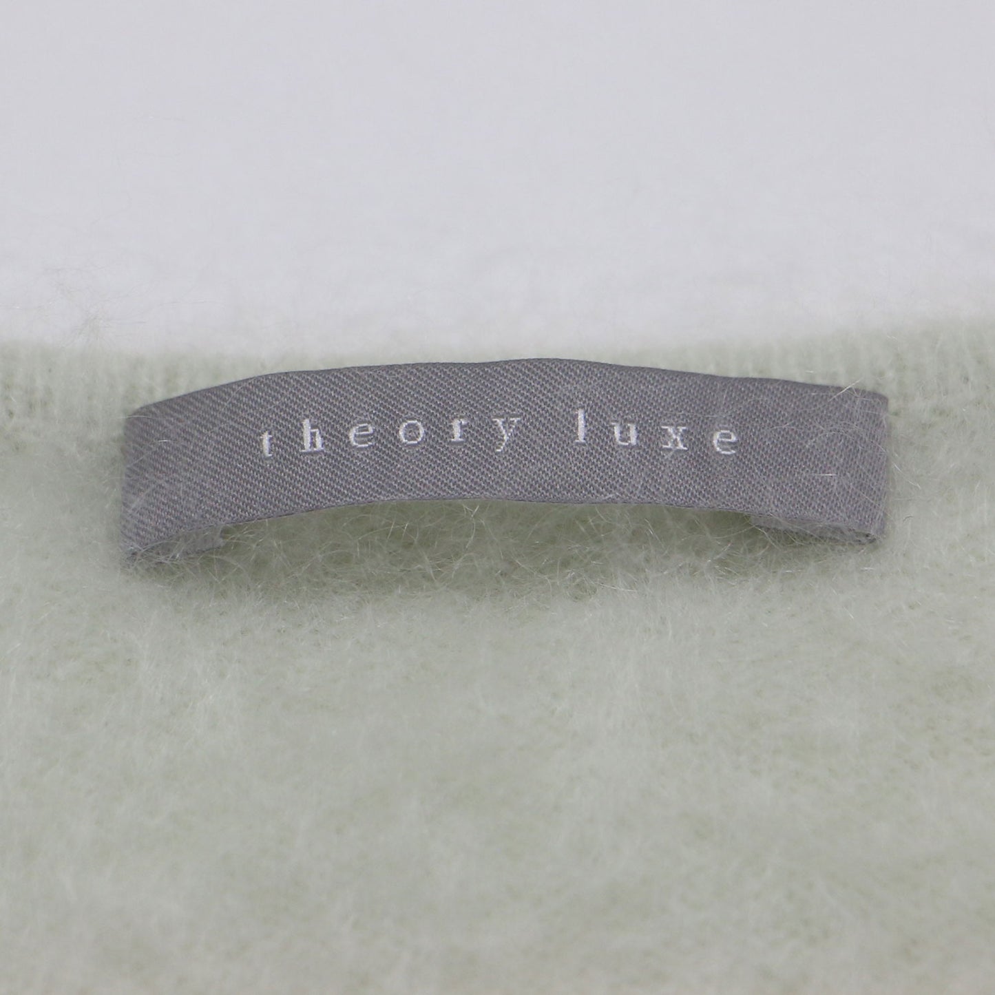 24秋冬 カシミヤファー プルオーバー ニット / Fur Cashmere Seran クルーネック 長袖 ショート丈 コンパクト