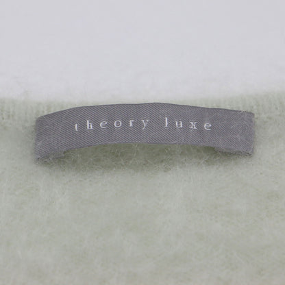 24秋冬 カシミヤファー プルオーバー ニット / Fur Cashmere Seran クルーネック 長袖 ショート丈 コンパクト