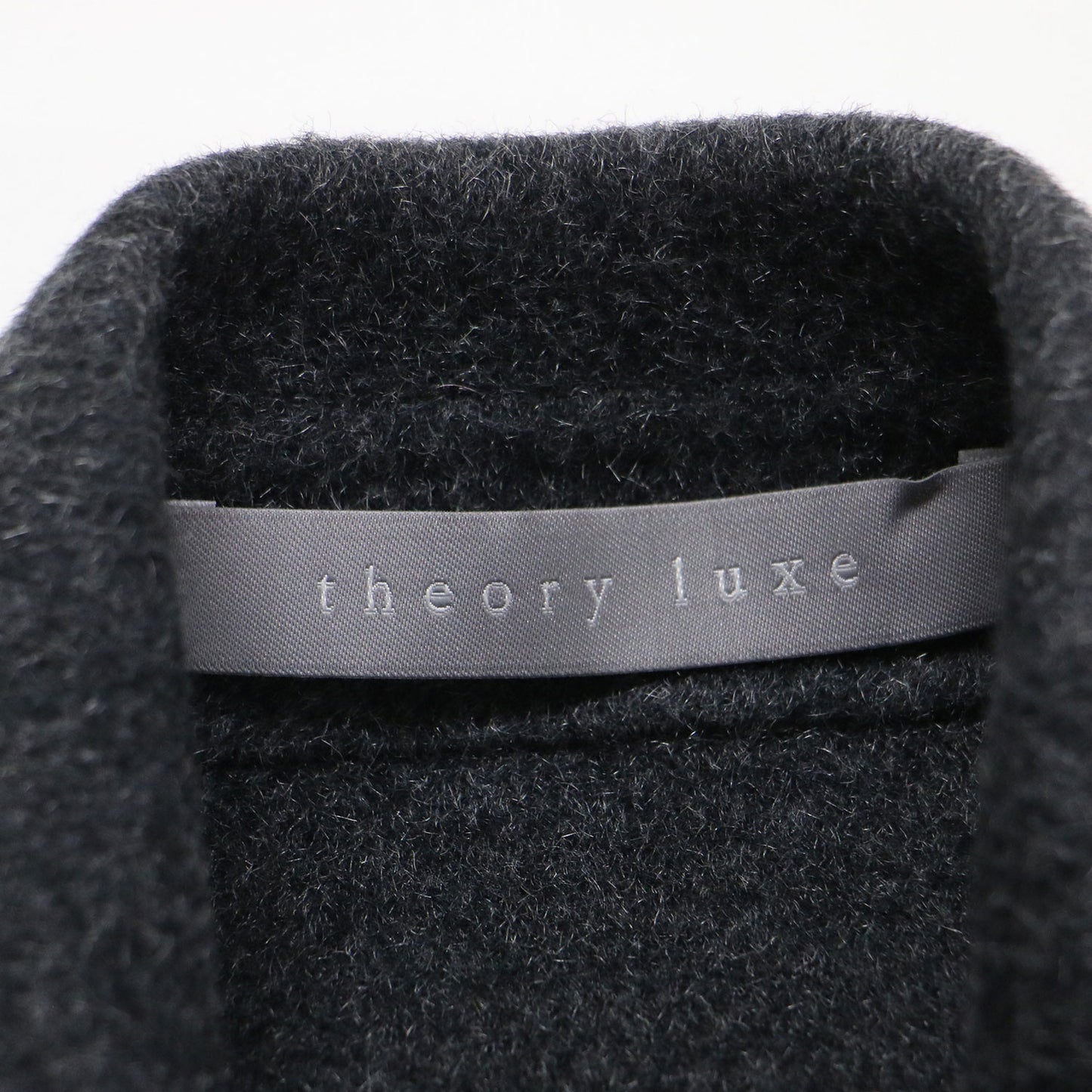 24秋冬 ダブルフェイス ショートコート / Moxie Briane レギュラーカラーコート コンパクト丈 ボックス ポケット ウール カシミヤ