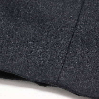 22秋冬 ウール ミルド サキソニー テーパードパンツ / スラックス センタープレス 2タック