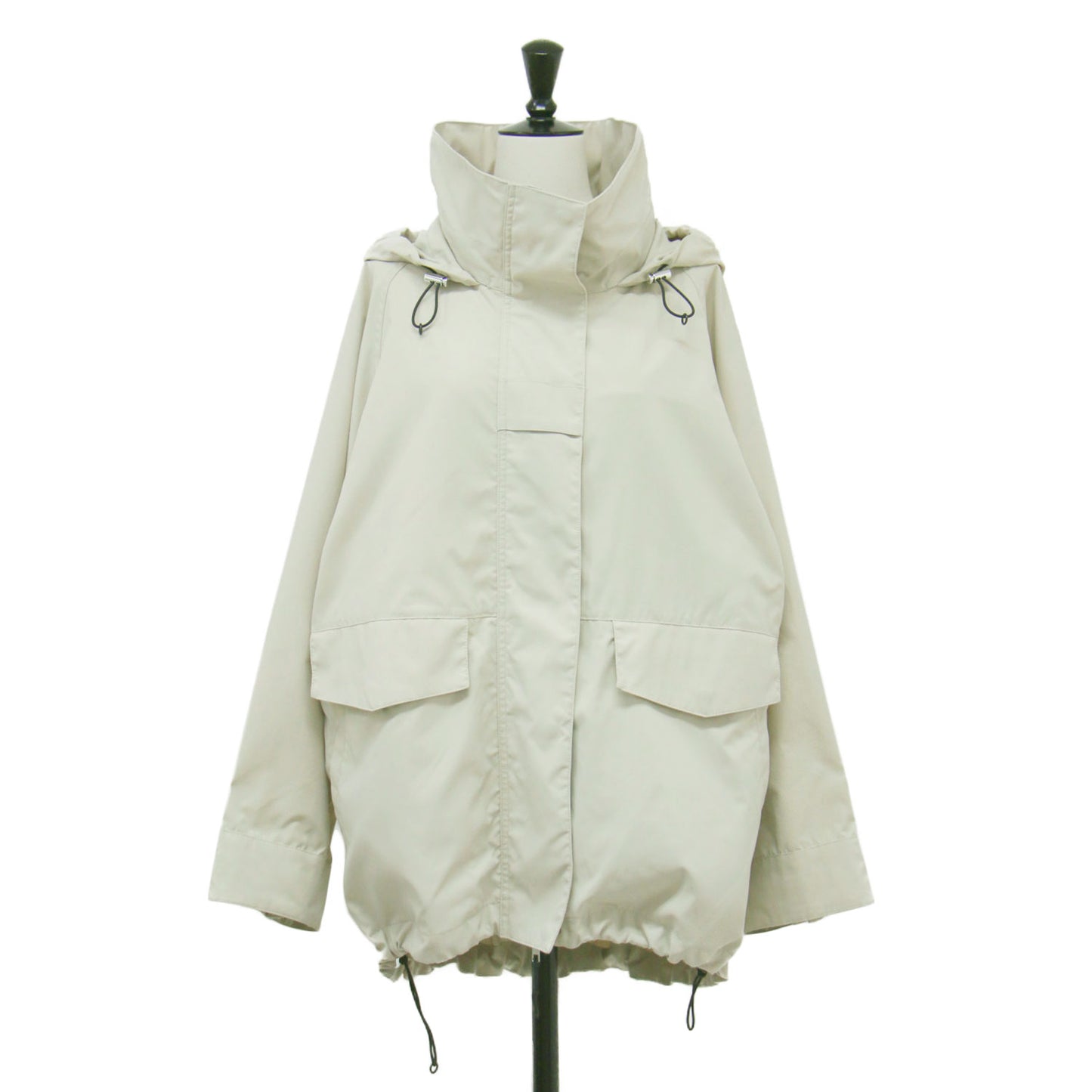 22秋冬 マウンテンパーカー / ブルゾン フーディ 長袖 ラグラン ワイド ドローコード ジップアップ