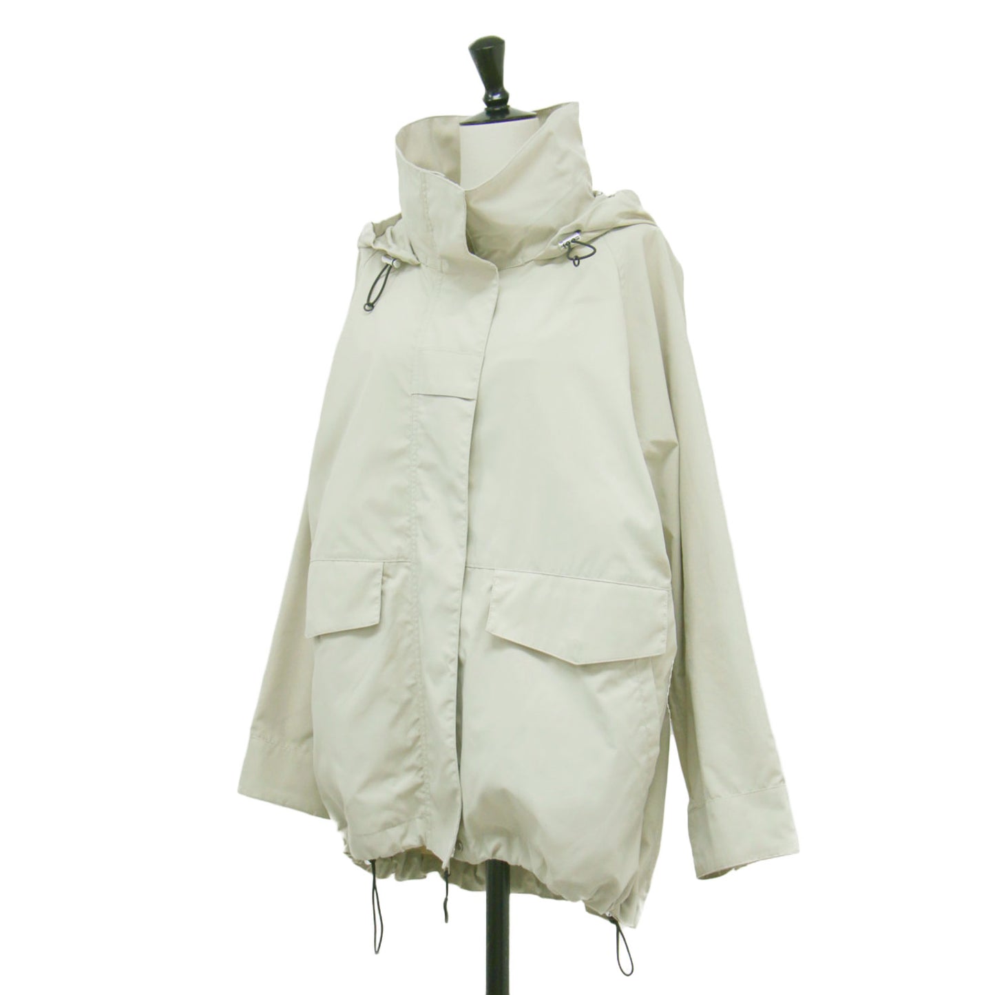 22秋冬 マウンテンパーカー / ブルゾン フーディ 長袖 ラグラン ワイド ドローコード ジップアップ