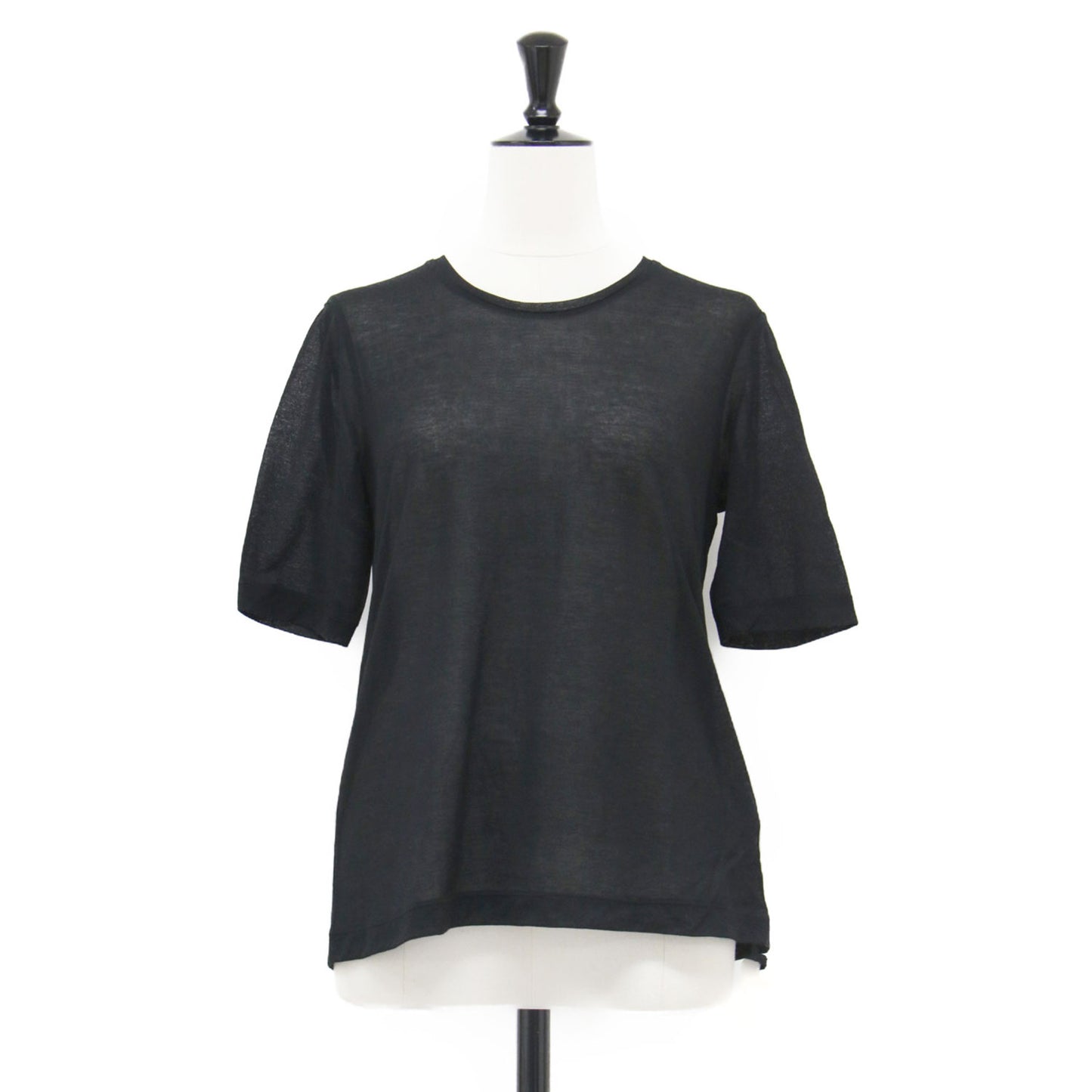 25秋冬 シアー Tシャツ / カットソー クルーネック 半袖