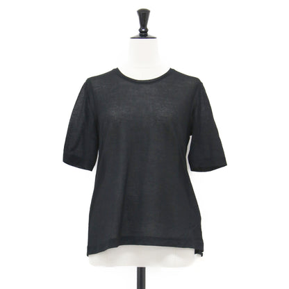 25秋冬 シアー Tシャツ / カットソー クルーネック 半袖