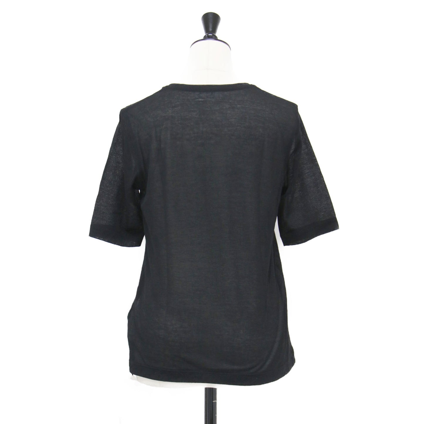 25秋冬 シアー Tシャツ / カットソー クルーネック 半袖