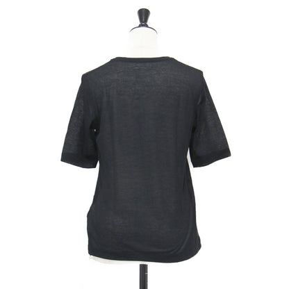 25秋冬 シアー Tシャツ / カットソー クルーネック 半袖