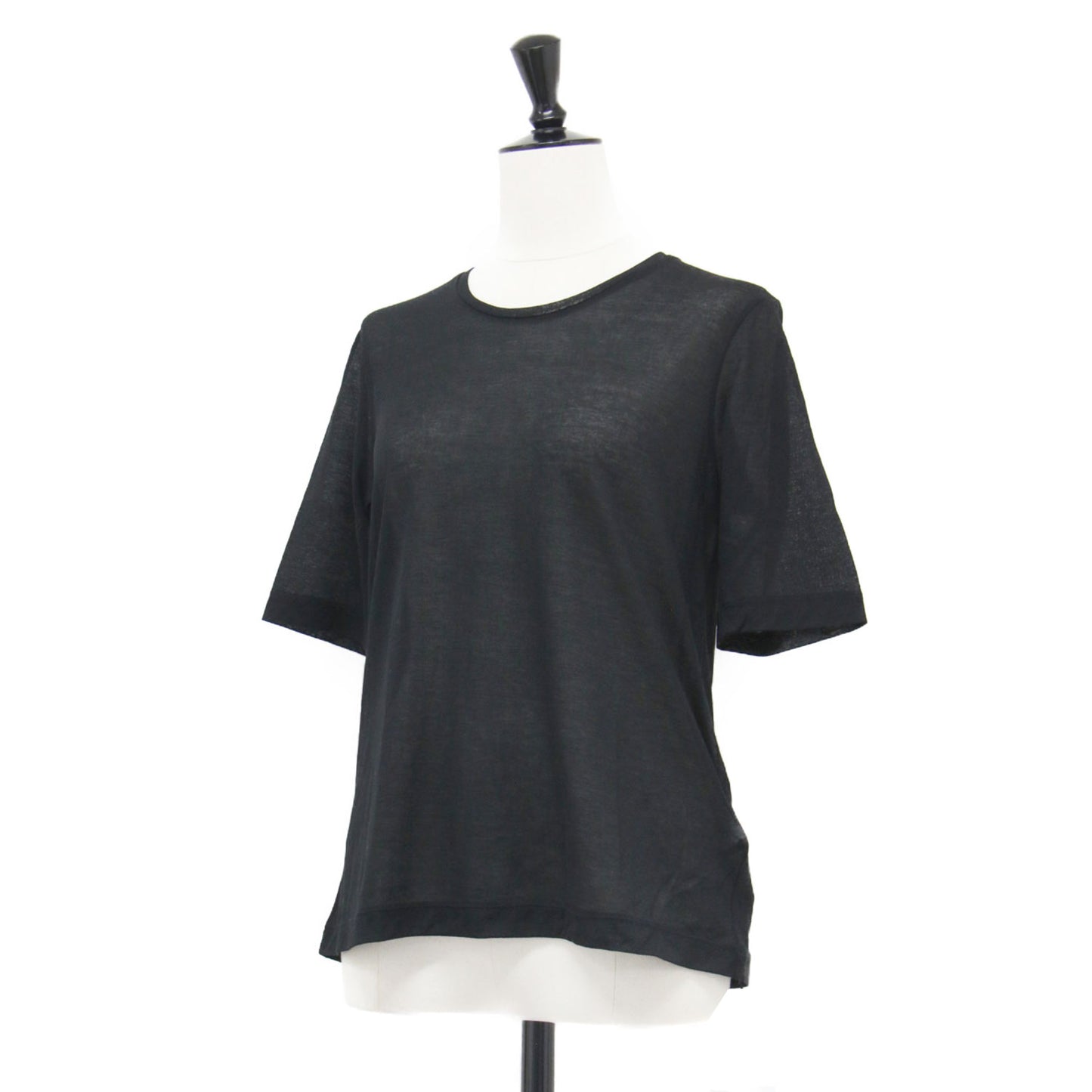 25秋冬 シアー Tシャツ / カットソー クルーネック 半袖