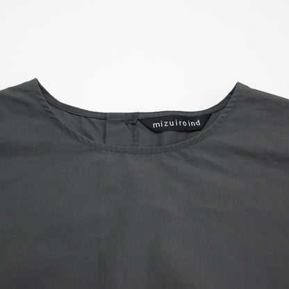 25秋冬 クルーネック コクーン プルオーバー / crew neck cocoon ブラウス 長袖 ワイド ドルマンスリーブ コットン