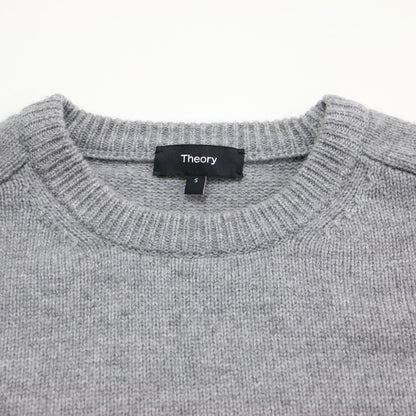 24秋冬 ウール カシミヤ クルーネック プルオーバー / Lana Cash Cropped CN PO ニット 長袖 クロップド丈 ミドルゲージ