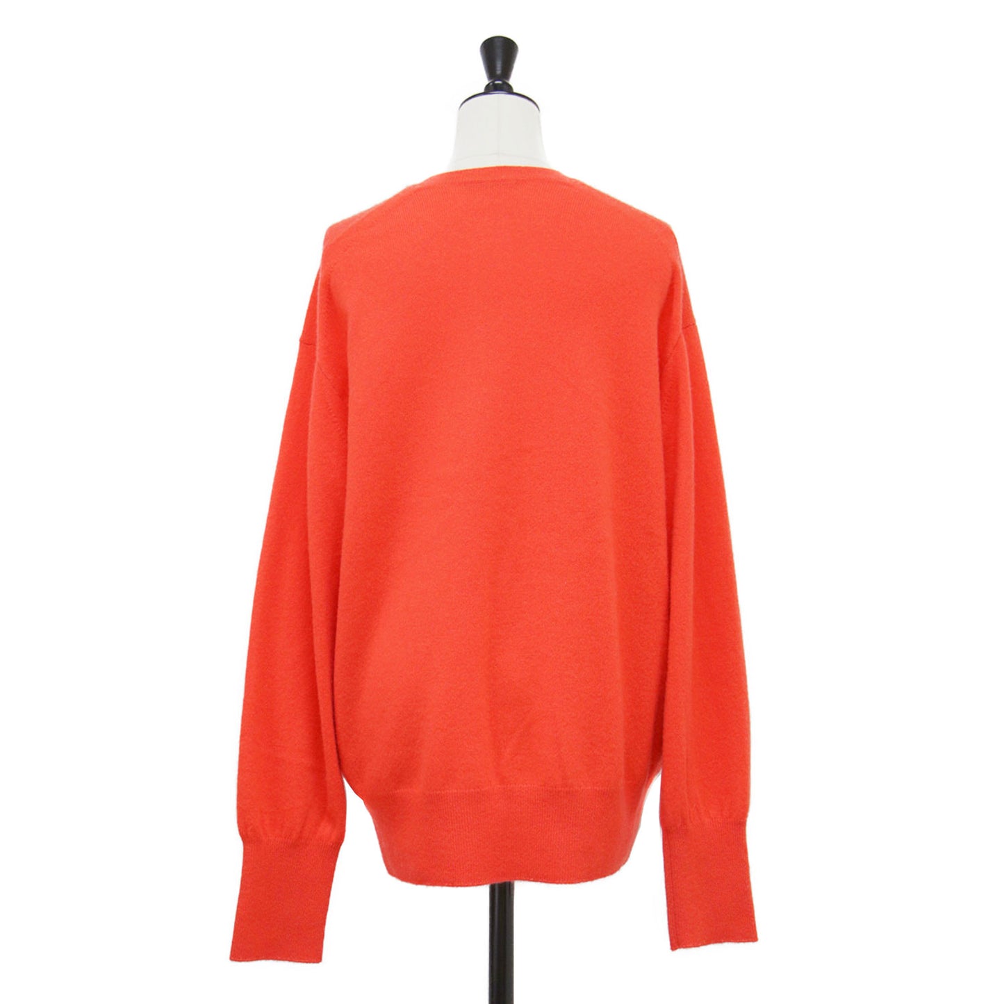 カシミヤ ニット スキッパー プルオーバー / CASHMERE KN SKIPPER P/O セーター Vネック 長袖 ハイゲージ