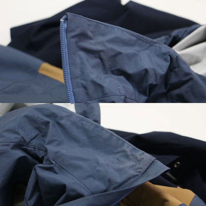 ランドノーム　レインコート / LandNorm Rain Coat ジャンパー 長袖 ジップアップ ビルトインフード フルシーム加工 防水