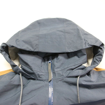 ランドノーム　レインコート / LandNorm Rain Coat ジャンパー 長袖 ジップアップ ビルトインフード フルシーム加工 防水