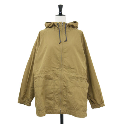 22春夏 プルーフド コットン ナイロン ポプリン / PROOFED COTTON NYLON POPLIN ジャンパー フーディ 長袖 ジップアップ パッカブル ドローコード