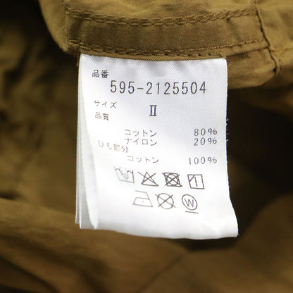 22春夏 プルーフド コットン ナイロン ポプリン / PROOFED COTTON NYLON POPLIN ジャンパー フーディ 長袖 ジップアップ パッカブル ドローコード