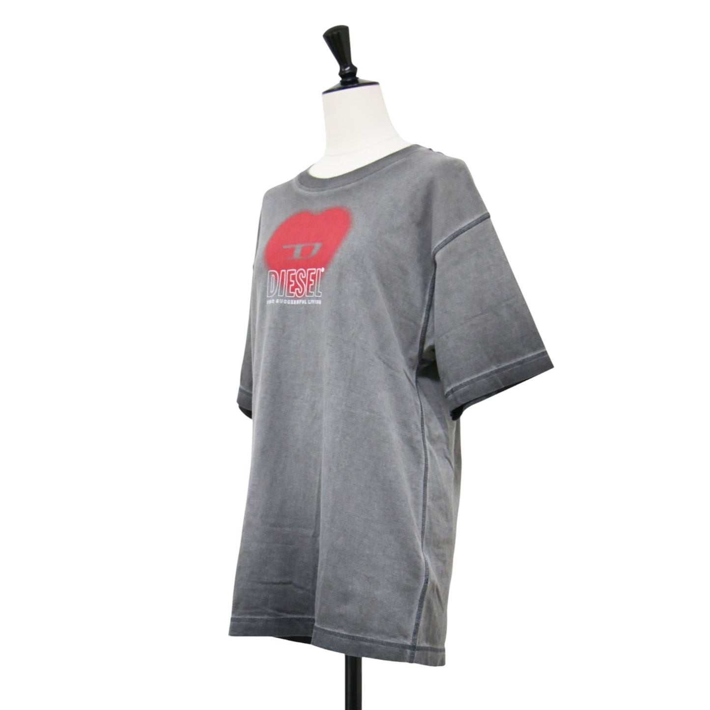 ハートスプレー ロゴ Tシャツ / 半袖 クルーネック コットン