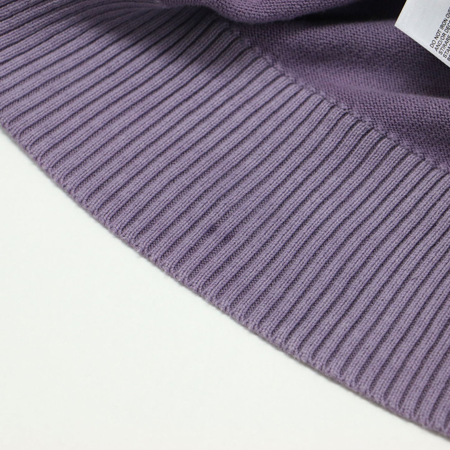 クルーネック クロップド カーディガン / M-CAROLINA ニット 長袖 ワイド ハイゲージ コットン