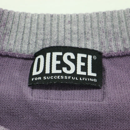 クルーネック クロップド カーディガン / M-CAROLINA ニット 長袖 ワイド ハイゲージ コットン