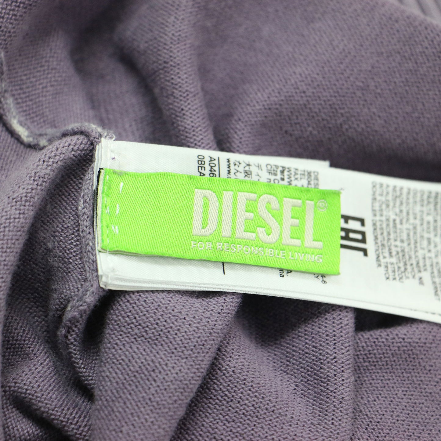 クルーネック クロップド カーディガン / M-CAROLINA ニット 長袖 ワイド ハイゲージ コットン