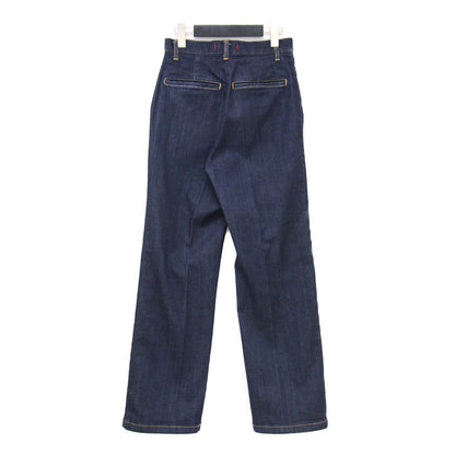 24春夏 Tyler デニムパンツ 262434 / ルーズストレートシルエット センタープレス ストレッチ コットン