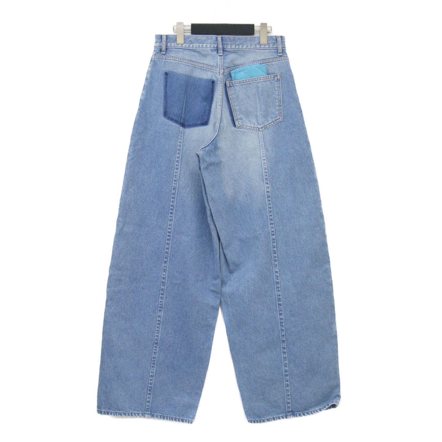 25秋冬 リメイク バック ダーツ デニムパンツ / REMAKE BACK DARTS PANTS バギー 再構築