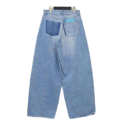 25秋冬 リメイク バック ダーツ デニムパンツ / REMAKE BACK DARTS PANTS バギー 再構築
