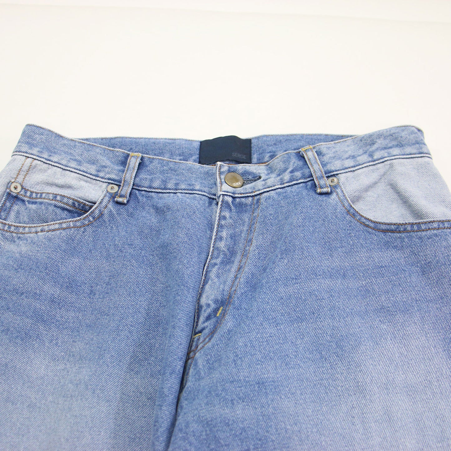 25秋冬 リメイク バック ダーツ デニムパンツ / REMAKE BACK DARTS PANTS バギー 再構築