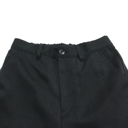 23秋冬 ウォッシャブル ウーリッシュ ツイル ハーフパンツ / ショートパンツ ウエストゴム