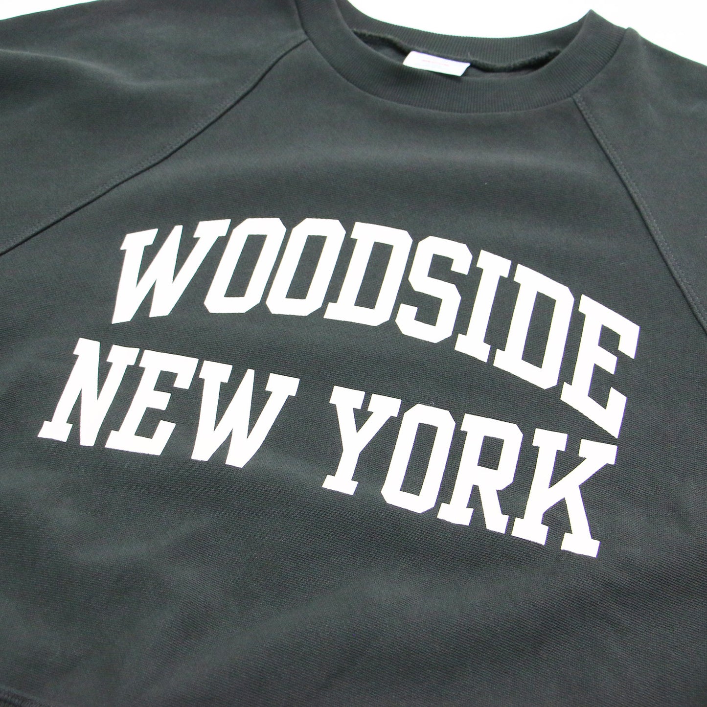× relume 別注 24秋冬 リバースウィーブ 10オンス プリント スウェット / RE RW10oz RAGLAN CN PRINT SWEAT ラグランスリーブ クルーネック ドルマン風