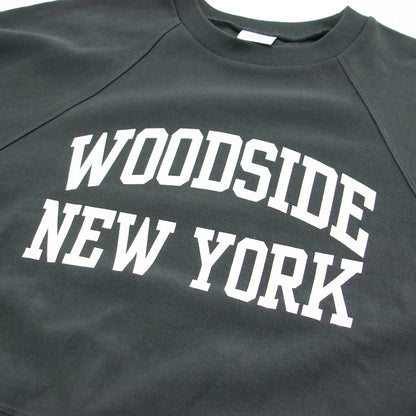 × relume 別注 24秋冬 リバースウィーブ 10オンス プリント スウェット / RE RW10oz RAGLAN CN PRINT SWEAT ラグランスリーブ クルーネック ドルマン風