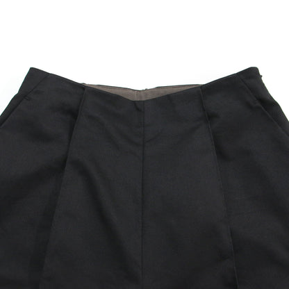 25春夏 チノ タックパンツ / chino tack pants フルレングス セミワイド サイドファスナー センタープレス コットン