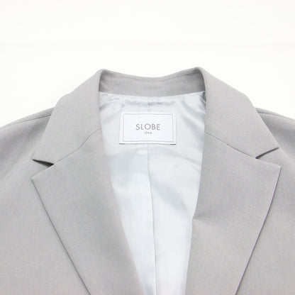 24秋冬 ドライポリボクシー ジャケット / テーラードジャケット ドロップショルダー サイドベンツ ボックスシルエット