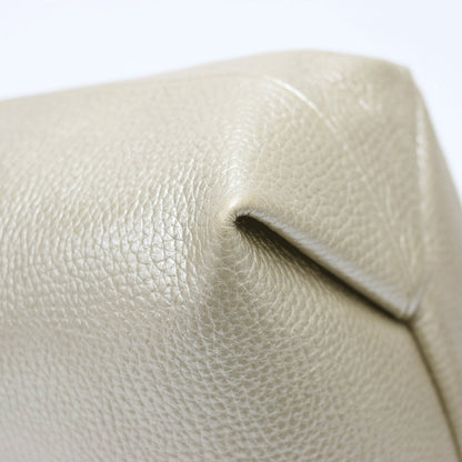 チェスタ レザートートバッグ M / ハンドバッグ ブランドロゴ 本革