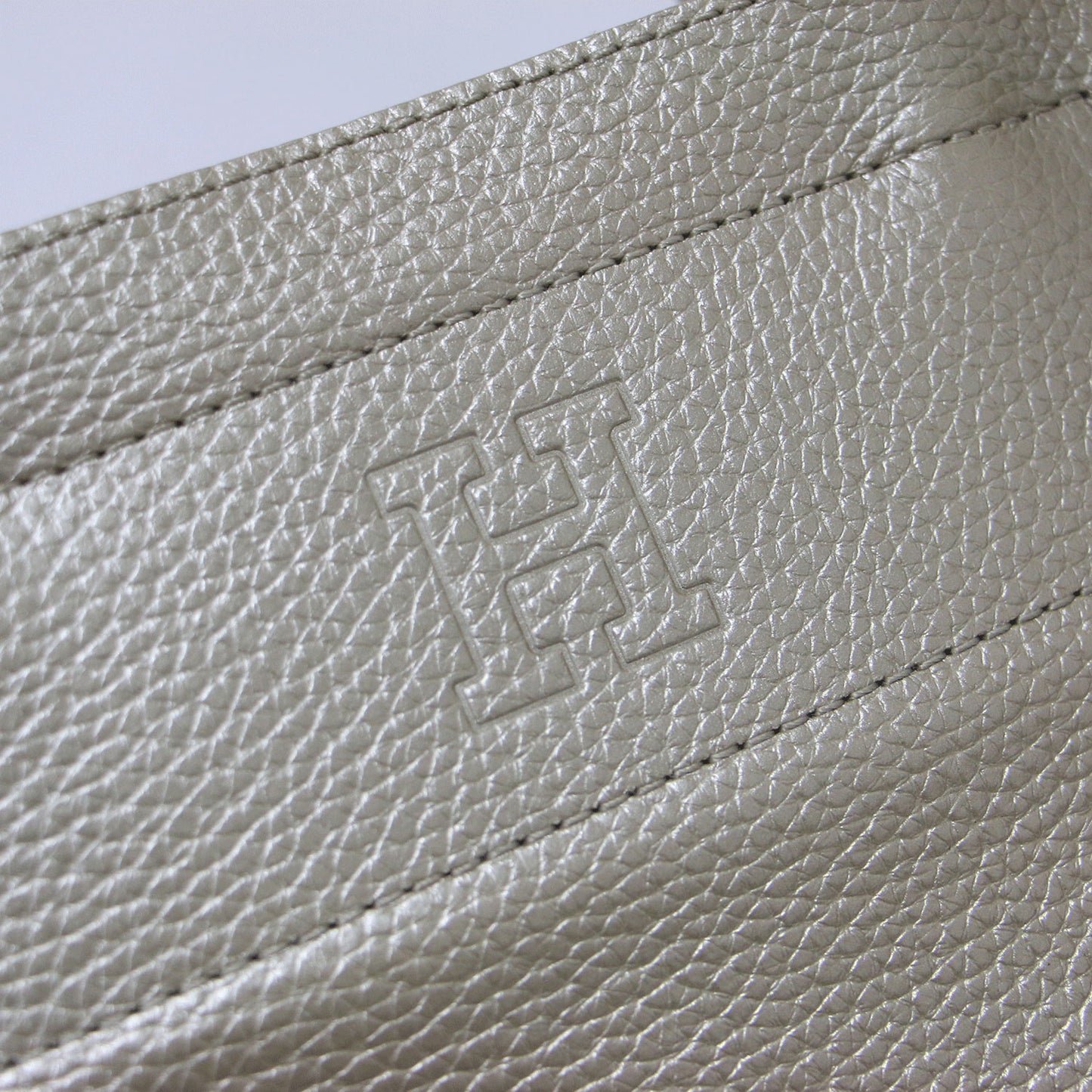 チェスタ レザートートバッグ M / ハンドバッグ ブランドロゴ 本革