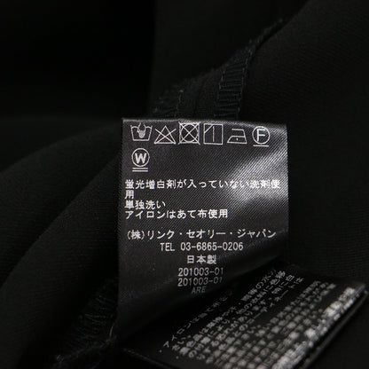 モックネックノースリーブブラウス / SYNTHETIC CREPE CASCADE SL TOP