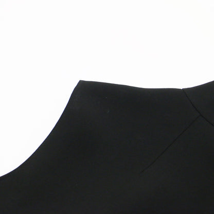 モックネックノースリーブブラウス / SYNTHETIC CREPE CASCADE SL TOP