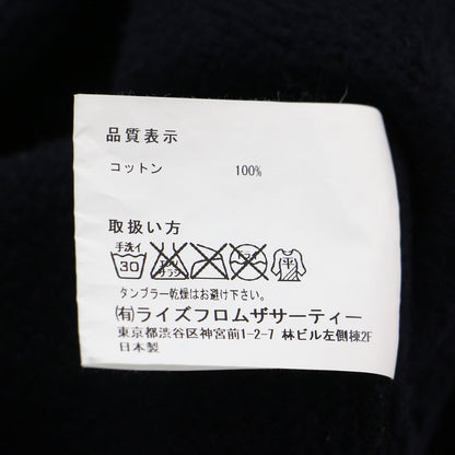 ナンバリング プリント プルオーバー / スウェット 長袖 クルーネック ロゴ オーバーサイズ 裏起毛