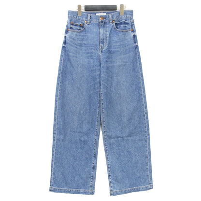 24秋冬 ストレッチ ワイドパンツ / ストレート シルケット加工 ウォッシャブル コットン