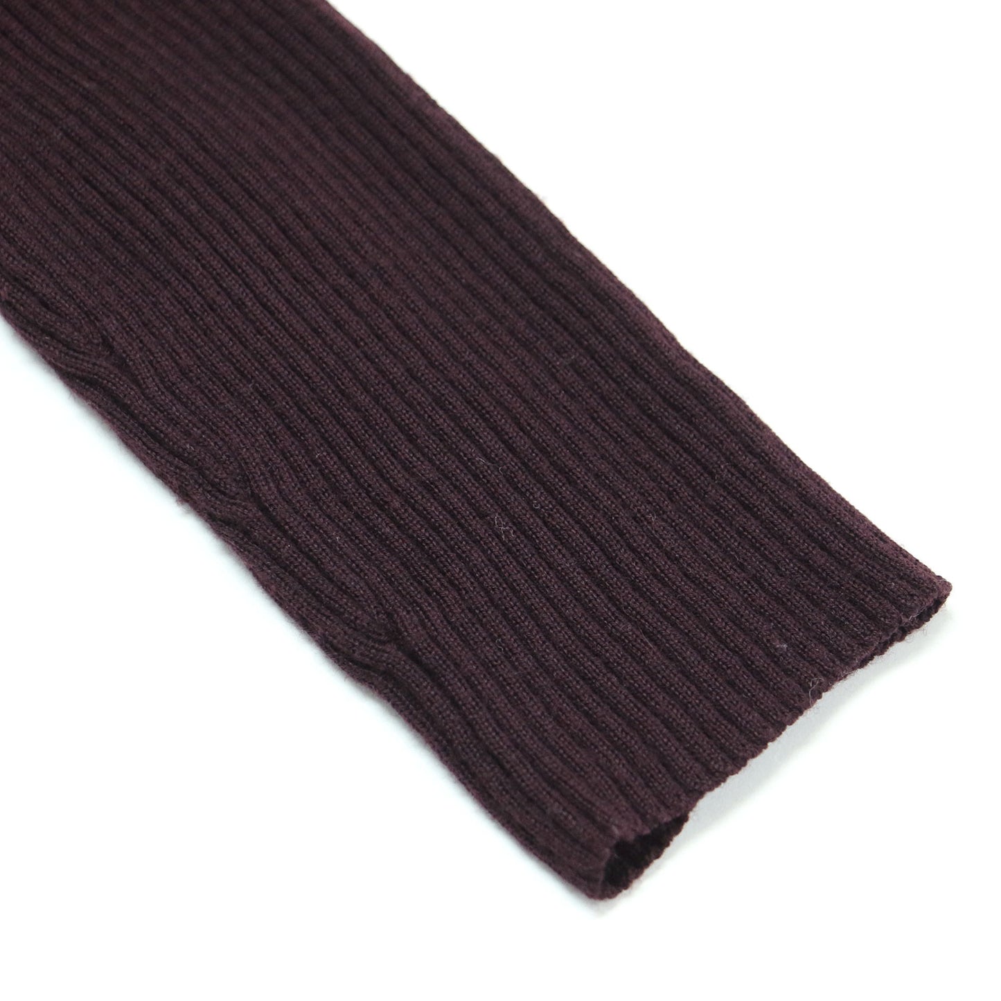 22秋冬 ウール ワイドリブ ボトルネック ニット / プルオーバー 長袖 ハイゲージ コンパクト