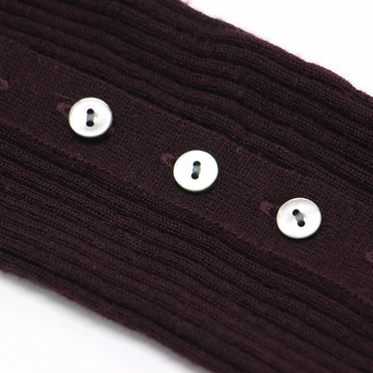 22秋冬 ウール ワイドリブ ボトルネック ニット / プルオーバー 長袖 ハイゲージ コンパクト