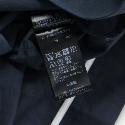 25春夏 コットン ニュアンス トレンチコート / ハーフコート ミドル丈 ドロップショルダー オーバーサイズ ウォッシャブル